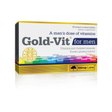 Вітамінно-мінеральний комплекс для спорту Olimp Nutrition Gold-Vit for men 30 Tabs Вітамінно-мінеральний комплекс для спорту Olimp Nutrition Gold-Vit for men 30 Tabs