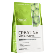 Креатин моногідрат OstroVit Creatine Monohydrate 500 g /166 servings/ Green Apple