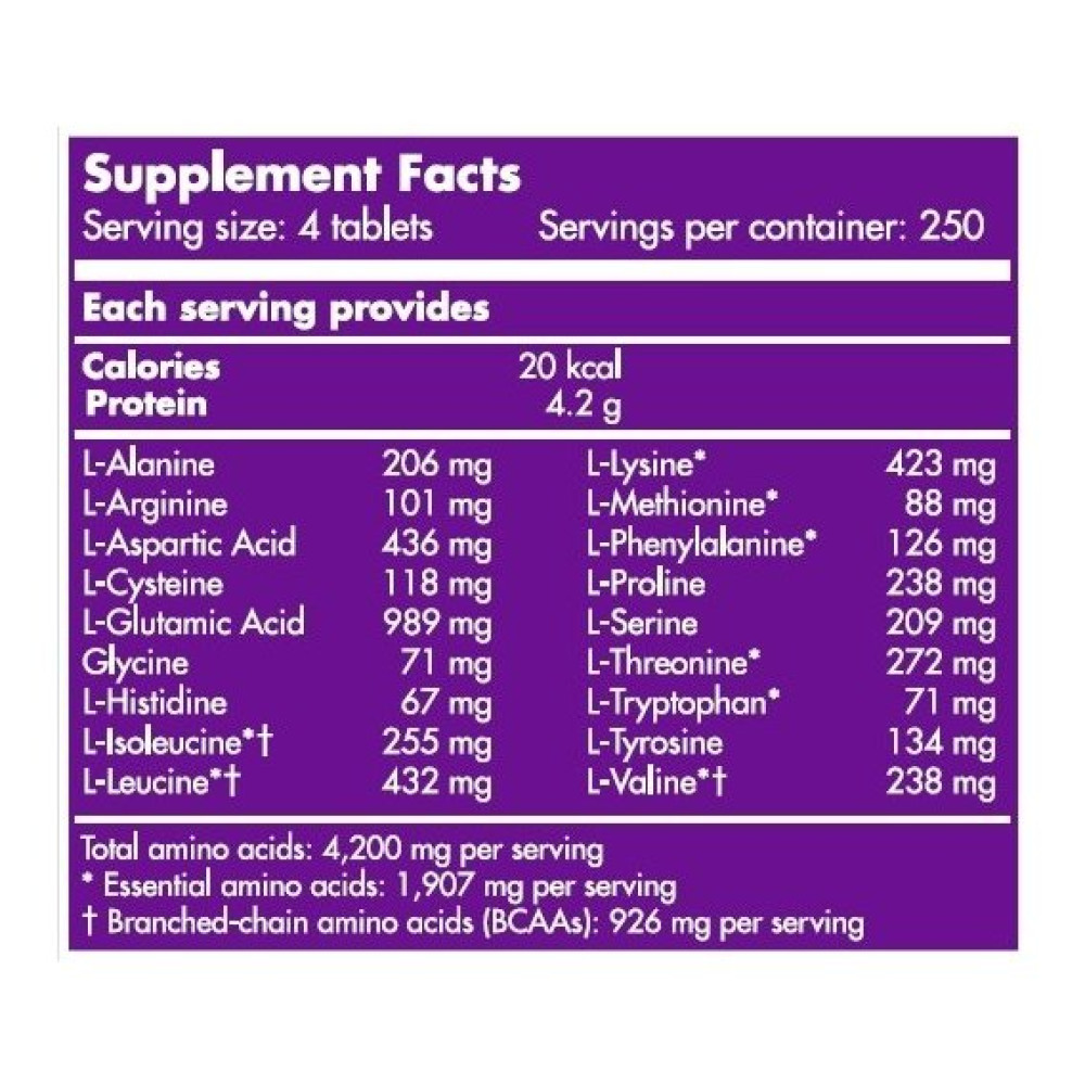 Амінокомплекс для спорту Scitec Nutrition Amino 5600 1000 Tabs