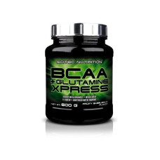 Амінокислота BCAA для спорту Scitec Nutrition BCAA+Glutamine Xpress 600 g /50 servings/ Fruity Bubblegum