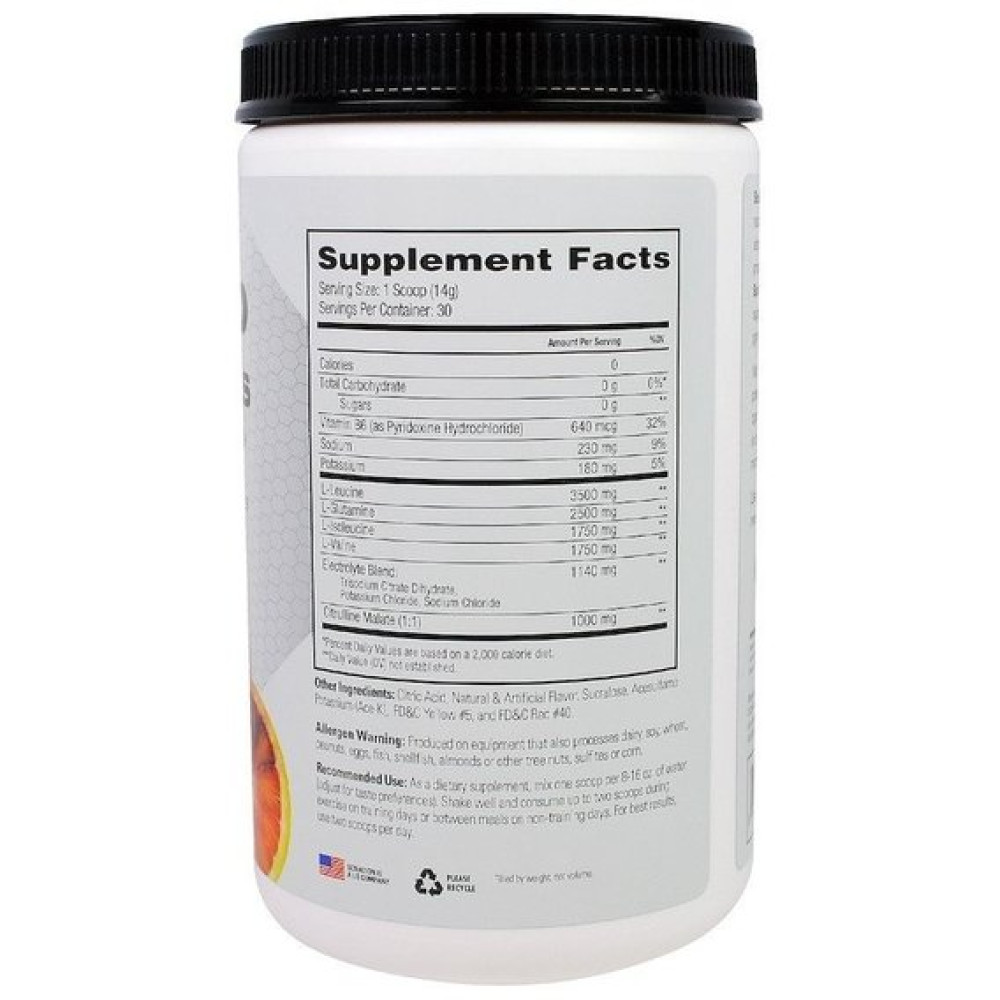 Амінокислота BCAA для спорту Scivation Xtend BCAAs 423 g /30 servings/ Blood Orange