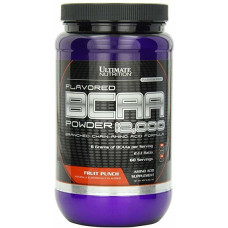 Амінокислота BCAA для спорту Ultimate Nutrition Flavored BCAA 12,000 Powder 228 g /30 servings/ Fruit Punch