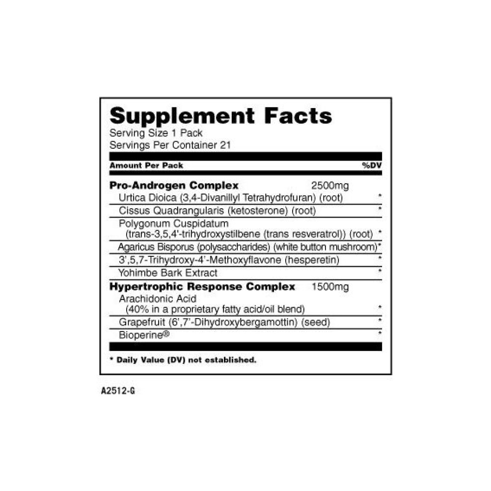 Тестостероновий бустер Universal Nutrition Animal Test 21 packs