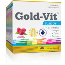 Мультивітаміни для спорту Olimp Nutrition Gold-Vit Junior 15 packs Raspberry