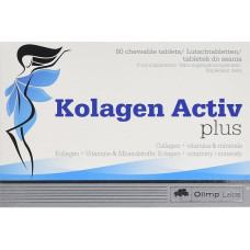Хондропротектор (для спорту) Olimp Nutrition Kolagen Activ Plus 80 Chewable Tabs Хондропротектор (для спорту) Olimp Nutrition Kolagen Activ Plus 80 Chewable Tabs