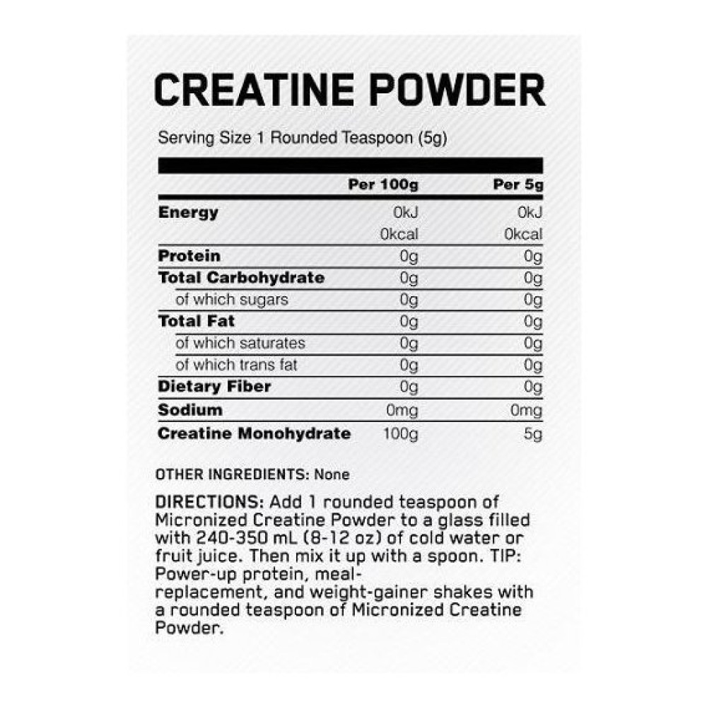 Креатин комплекс Universal Nutrition Creatine Powder 300 g /60 servings/ Unflavored