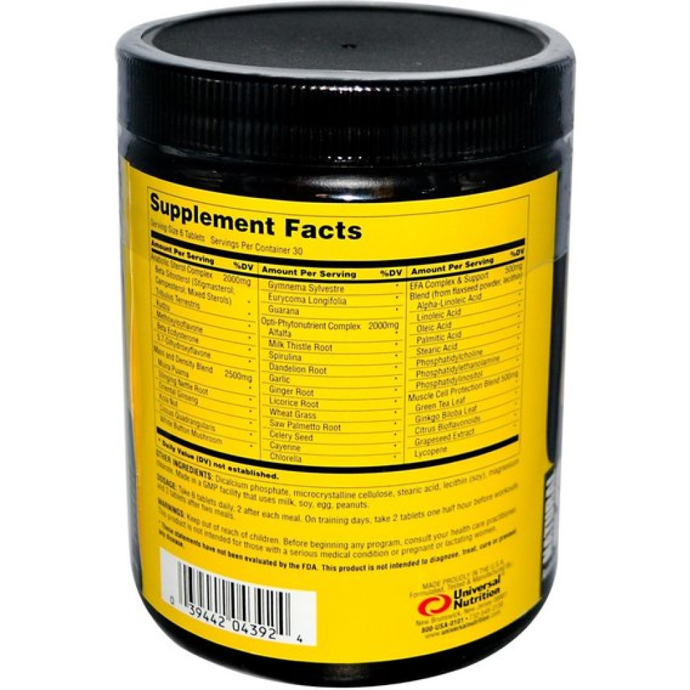 Тестостероновий бустер Universal Nutrition Natural Sterol Complex 180 Tabs