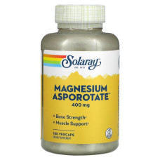 Мікроелемент Магній Solaray Magnesium Asporotate 400 mg 180 Veg Caps SOR13223 Мікроелемент Магній Solaray Magnesium Asporotate 400 mg 180 Veg Caps SOR13223