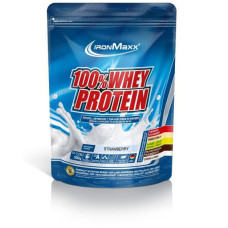 Протеїн IronMaxx 100% Whey Protein 500 g /10 servings/ Strawberry