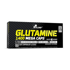 Глютамін для спорту Olimp Nutrition L-Glutamine 1400 Mega Caps 120 Caps Глютамін для спорту Olimp Nutrition L-Glutamine 1400 Mega Caps 120 Caps
