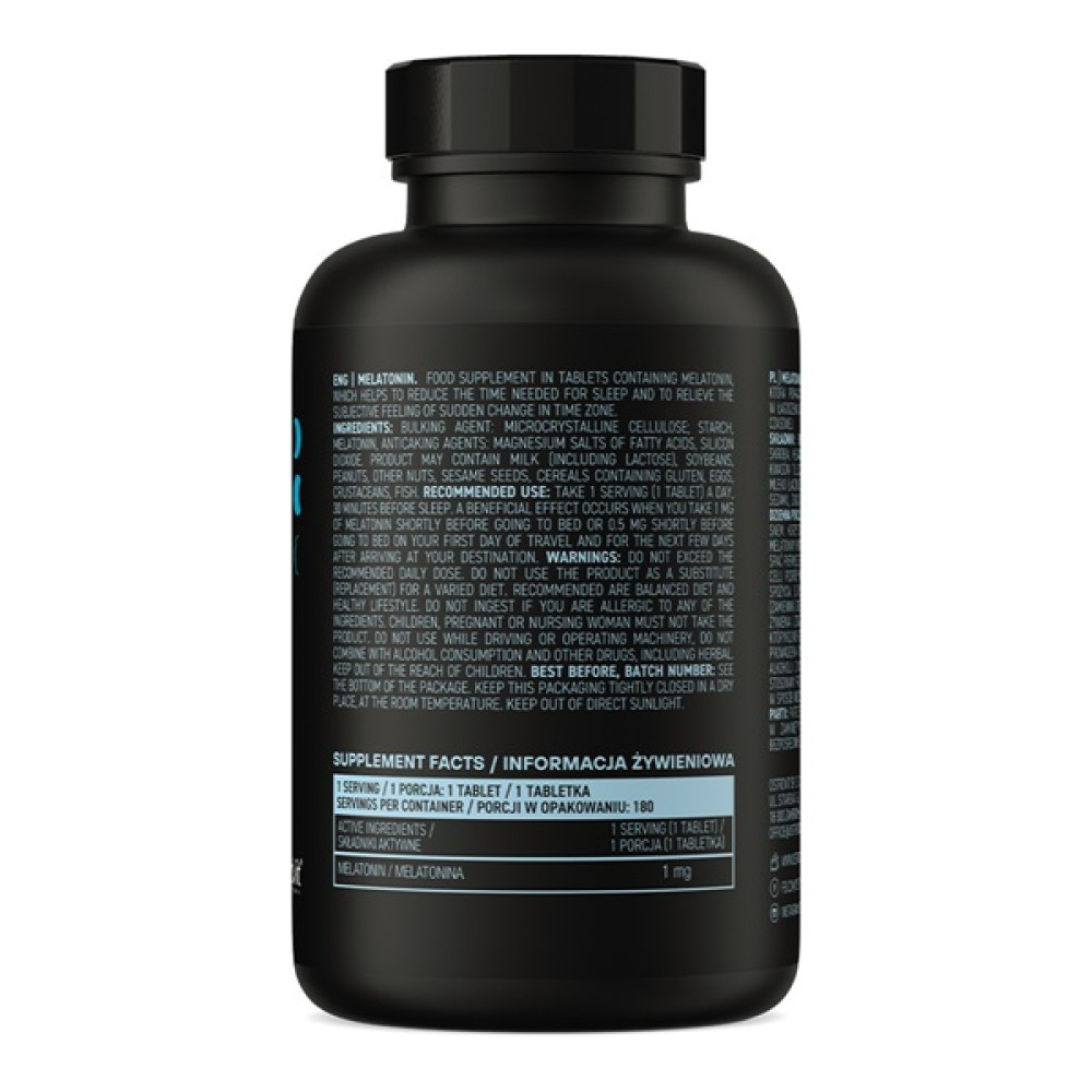 Мелатонін для спорту OstroVit Melatonin 180 Tabs