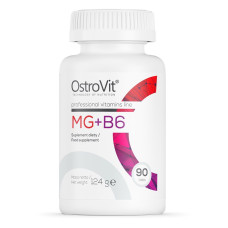 Вітамінно-мінеральний комплекс для спорту OstroVit MG + B6 90 Tabs
