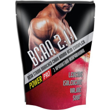 Амінокислота BCAA для спорту Power Pro BCAA 2:1:1 500 g /100 servings/ Клюква Амінокислота BCAA для спорту Power Pro BCAA 2:1:1 500 g /100 servings/ Клюква