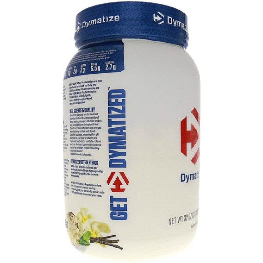 Протеїн Dymatize Elite 100% Whey Protein 907 g /28 servings/ Gourmet Vanilla