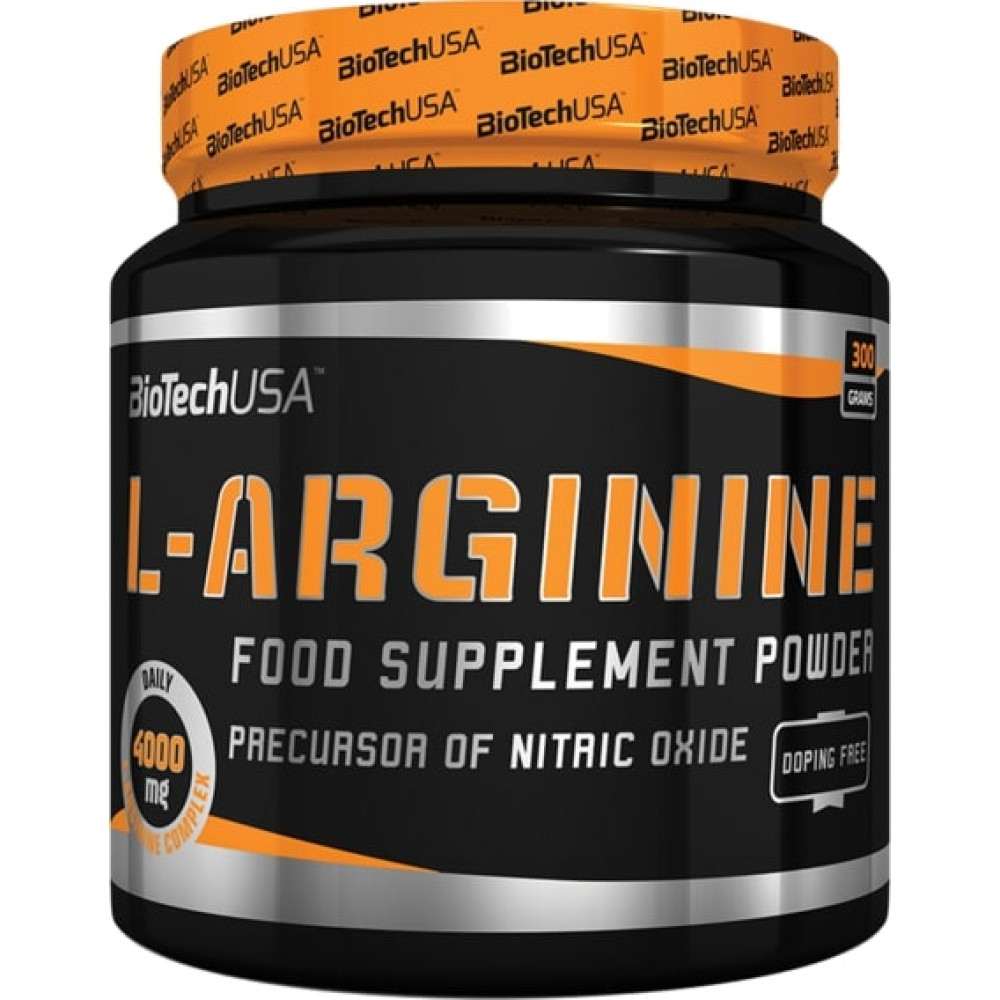 Аргінін для спорту BioTechUSA L-Arginine 300 g /75 servings/