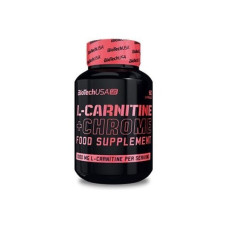 Жироспалювач для спорту BioTechUSA L-Carnitine + Chrome 60 Caps