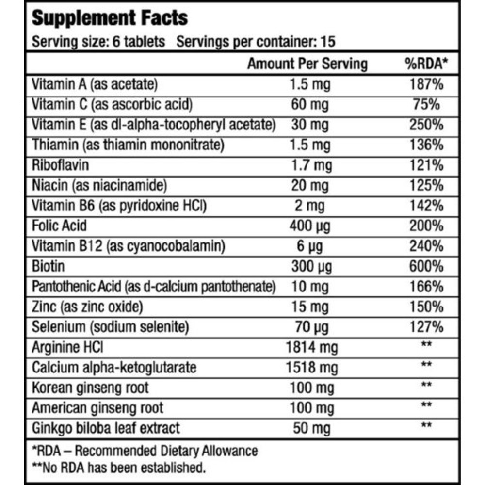 Аргінін для спорту BioTechUSA Men's Arginine 90 Caps