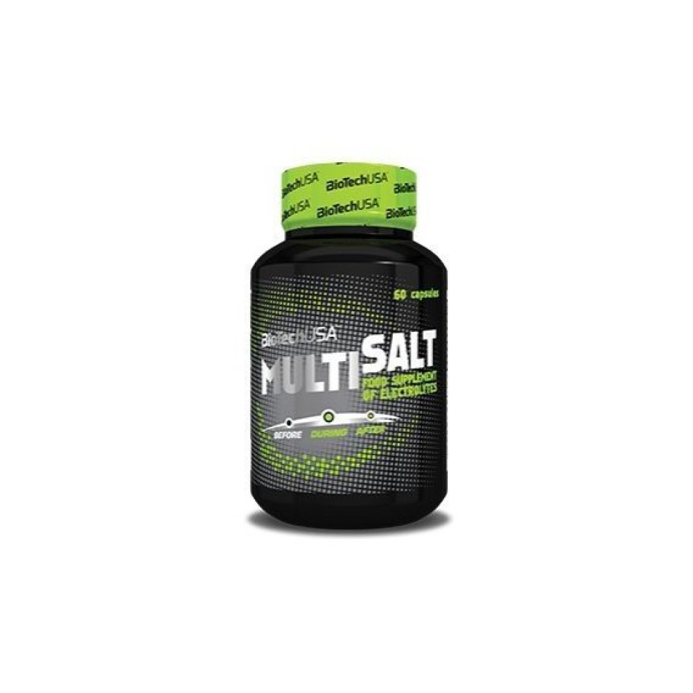 Вітамін C для спорту BioTechUSA MultiSalt 60 Caps