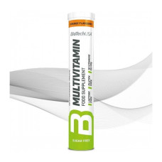 Вітамінно-мінеральний комплекс для спорту BioTechUSA Multivitamin 20 effervescent tabs Orange