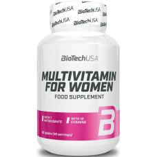 Вітамінно-мінеральний комплекс для спорту BioTechUSA Multivitamin for Women 60 Tabs Вітамінно-мінеральний комплекс для спорту BioTechUSA Multivitamin for Women 60 Tabs