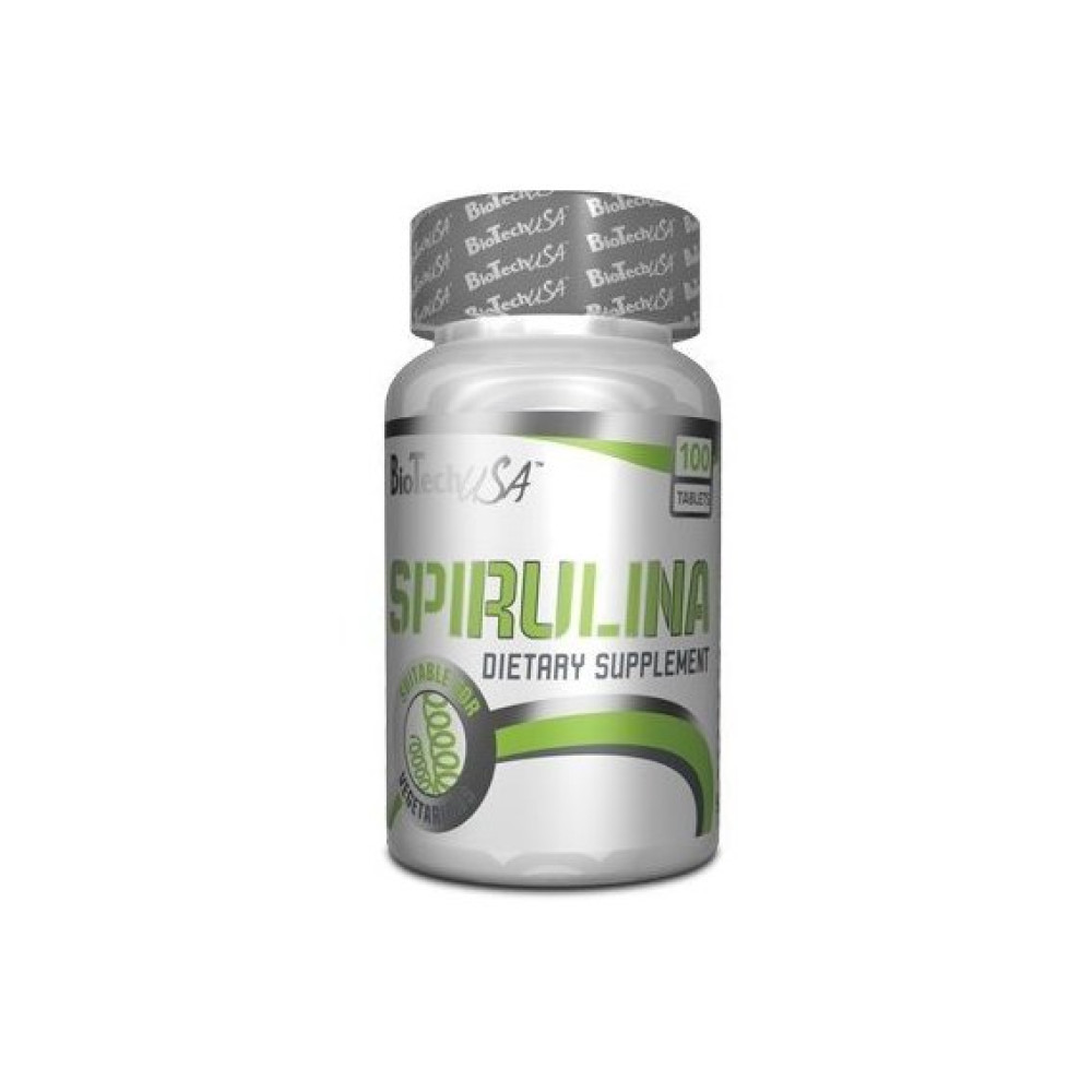 Спіруліна для спорту BioTechUSA Spirulina 100 Tabs
