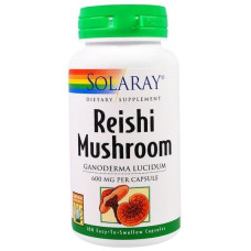 Грибний комплекс Solaray Reishi Mushroom 600 mg 100 Caps SOR-01505
