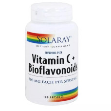 Вітамін C Solaray Vitamin C + Bioflavonoids 500 mg 100 Caps SOR04432