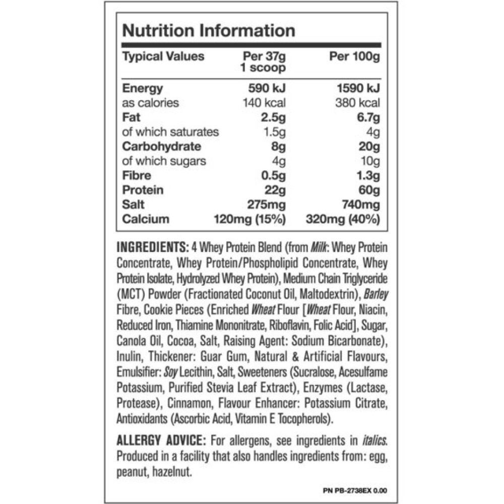 Протеїн Mutant Whey 2270 g /61 servings/ Cookies Cream