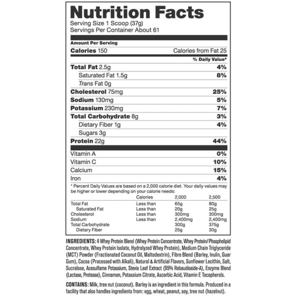 Протеїн Mutant Whey 908 g /24 servings/ Chocolate Fudge Brownie
