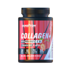 Хондропротектор (для спорту) Vansiton Collagen+ 250 g /25 servings/ Strawberry