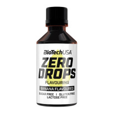 Замінник харчування BioTechUSA Zero Drops 50 ml /100 servings/ Banana
