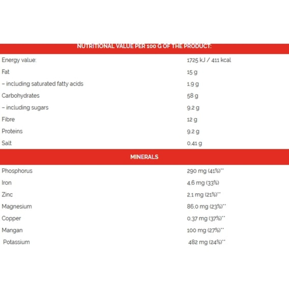 Замінник харчування Go On Nutrition Protein Granola 300 g /3 servings/ Chocolate and Nuts