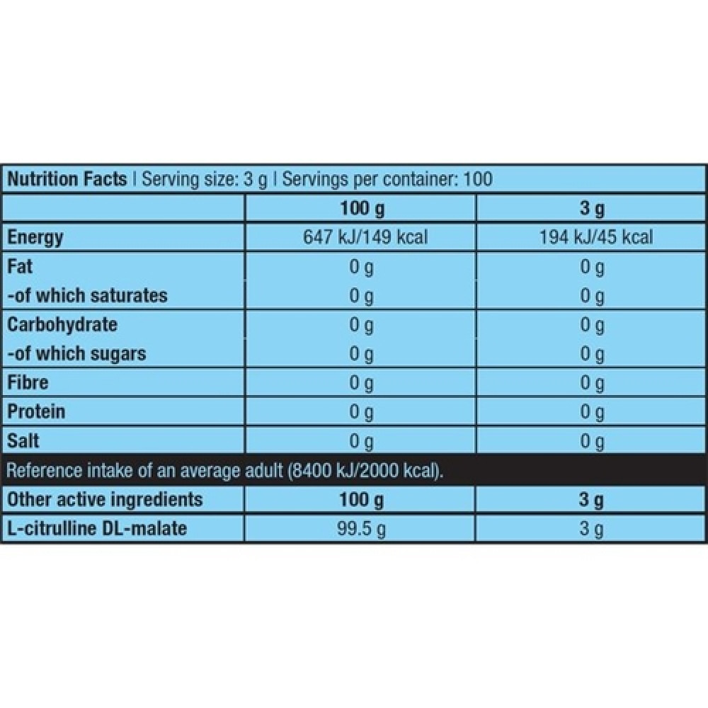 Цитрулін для спорту BioTechUSA Citrulline Malate 300 g /90 servings/ Unflavored