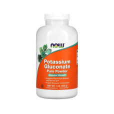 Мікроелемент Калій NOW Foods Potassium Gluconate 454 g
