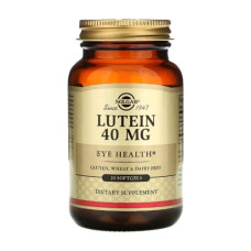 Лютеїн Solgar Lutein 40 mg 30 Softgels