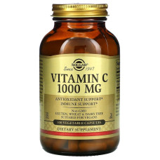 Вітамін C Solgar Vitamin C 1000 mg 100 Veg Caps