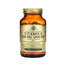 Вітамін E Solgar Vitamin E 400 IU 268 mg 100 Veg Caps