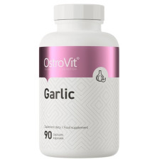 Натуральна добавка для спорту OstroVit Garlic 90 Caps
