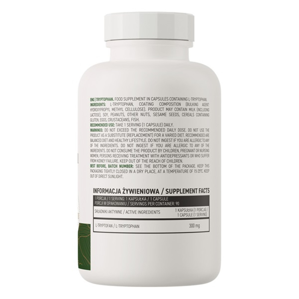 Триптофан для спорту OstroVit Vege Tryptophan 90 Caps
