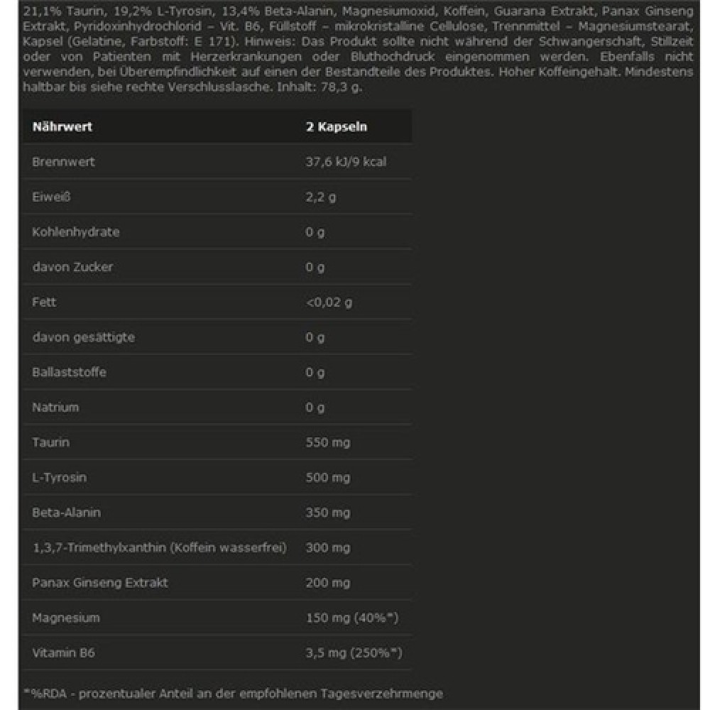 Комплекс до тренування Olimp Nutrition Amok 60 Caps