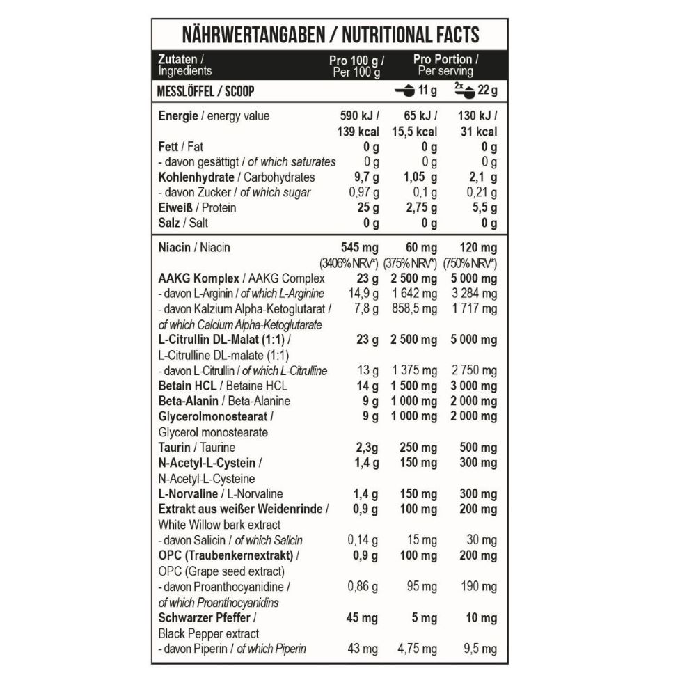 Комплекс до тренування MST Nutrition Pump Killer 330 g /30 servings/ Fruit Punch