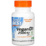 Вітамін D Doctor's Best Vegan D3 2500 IU 60 Veg Caps