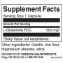 Глютамін Swanson L-Glutamine 500 mg 100 Caps