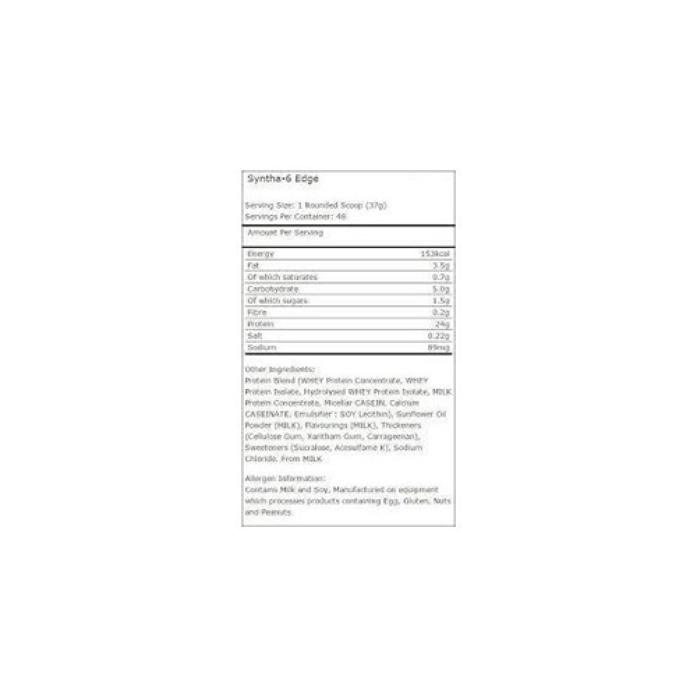 Протеїн BSN Syntha-6 EDGE 1750 g /48 servings/ Vanilla Milkshake