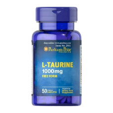 Таурін Puritan's Pride Taurine 1000 mg 50 Caplets
