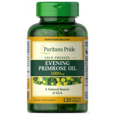Олія вечірньої примули Puritan's Pride Cod Liver Oil 1000 mg 120 Softgels