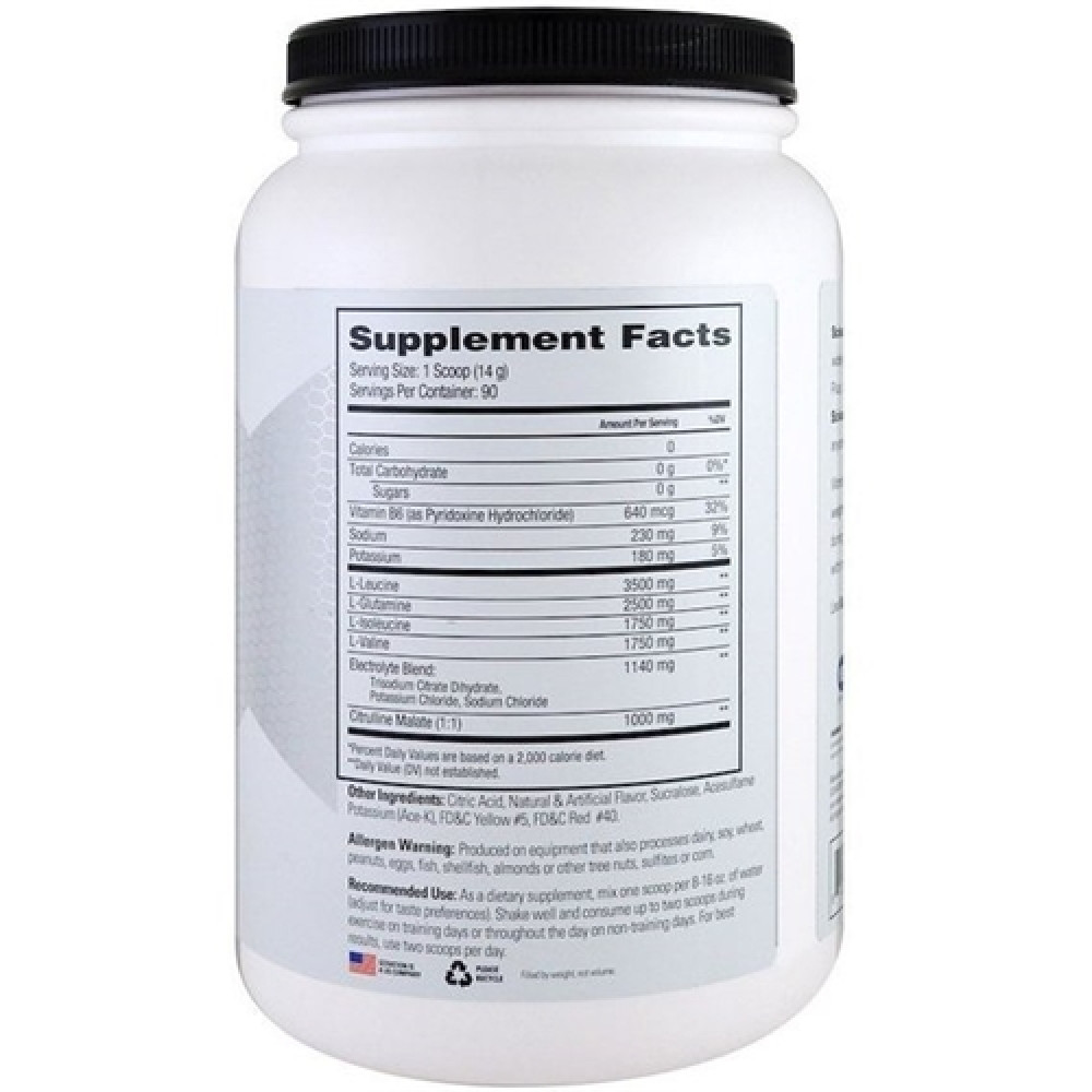 Амінокислота BCAA для спорту Scivation Xtend BCAAs 1269 g /90 servings/ Blood Orange