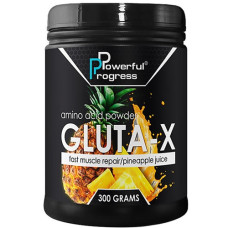 Глютамін для спорту Powerful Progress Gluta Х 300 g /30 servings/ Pineapple