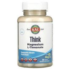 Мікроелемент Магній KAL Magnesium L-Threonate 2000 mg 60 Tabs
