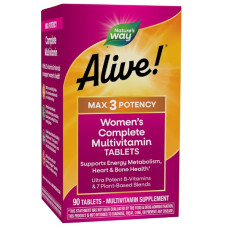 Вітамінно-мінеральний комплекс Nature's Way Alive! Women's Max Potency 90 Tabs